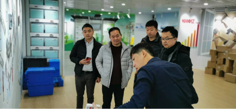 创无纸境展厅1月份来访纪要